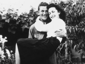 An Italian POW and his Italian American girlfriend during World War II from the award-winning documentary film “Prisoners in Paradise."